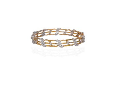 Gold Plated | CZ Studded Bangles